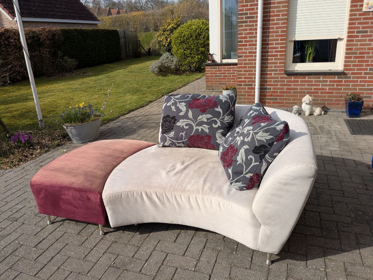 Leuk bankje, chaise longue