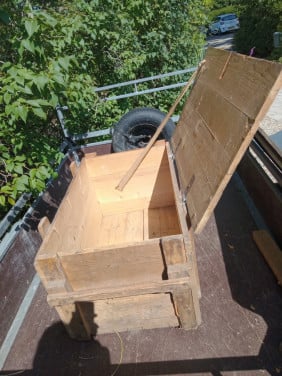 Zware transportkist