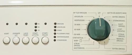 Wasdroger Zanker condens Thermat