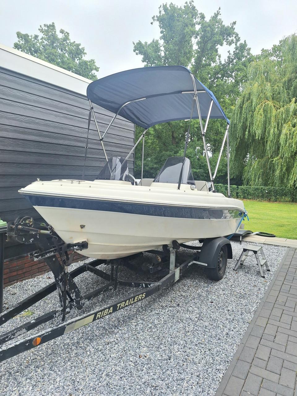 Bayside consoleboot -complete set, vaarklaar-