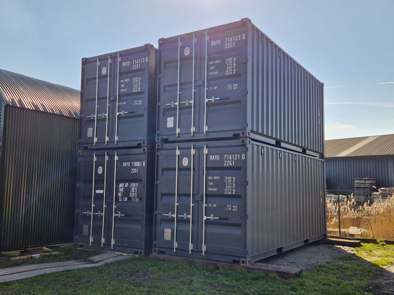 Nieuwe 20 ft containers te koop