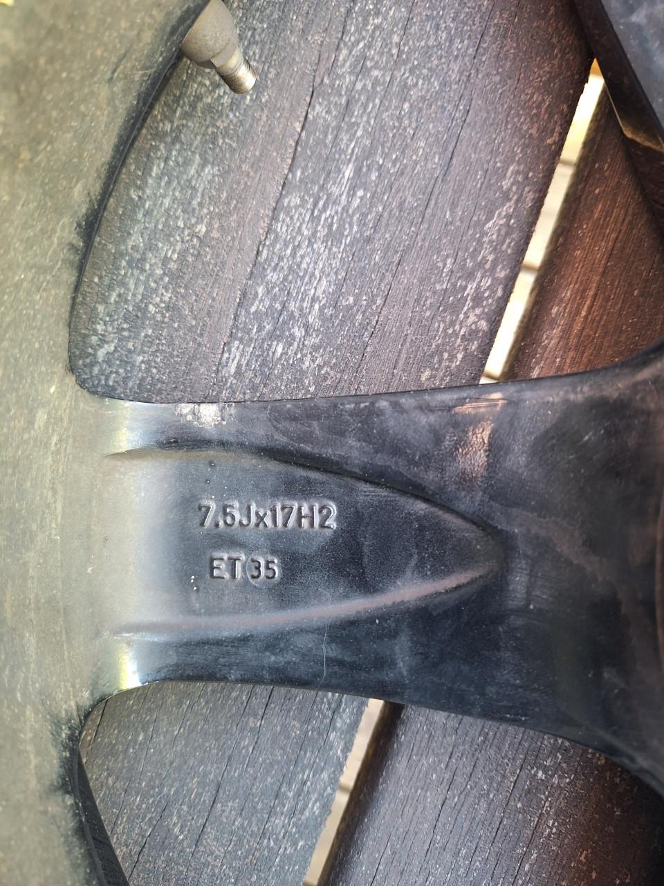 4 izgsz 17 inch velgen steek 5x112 ET35