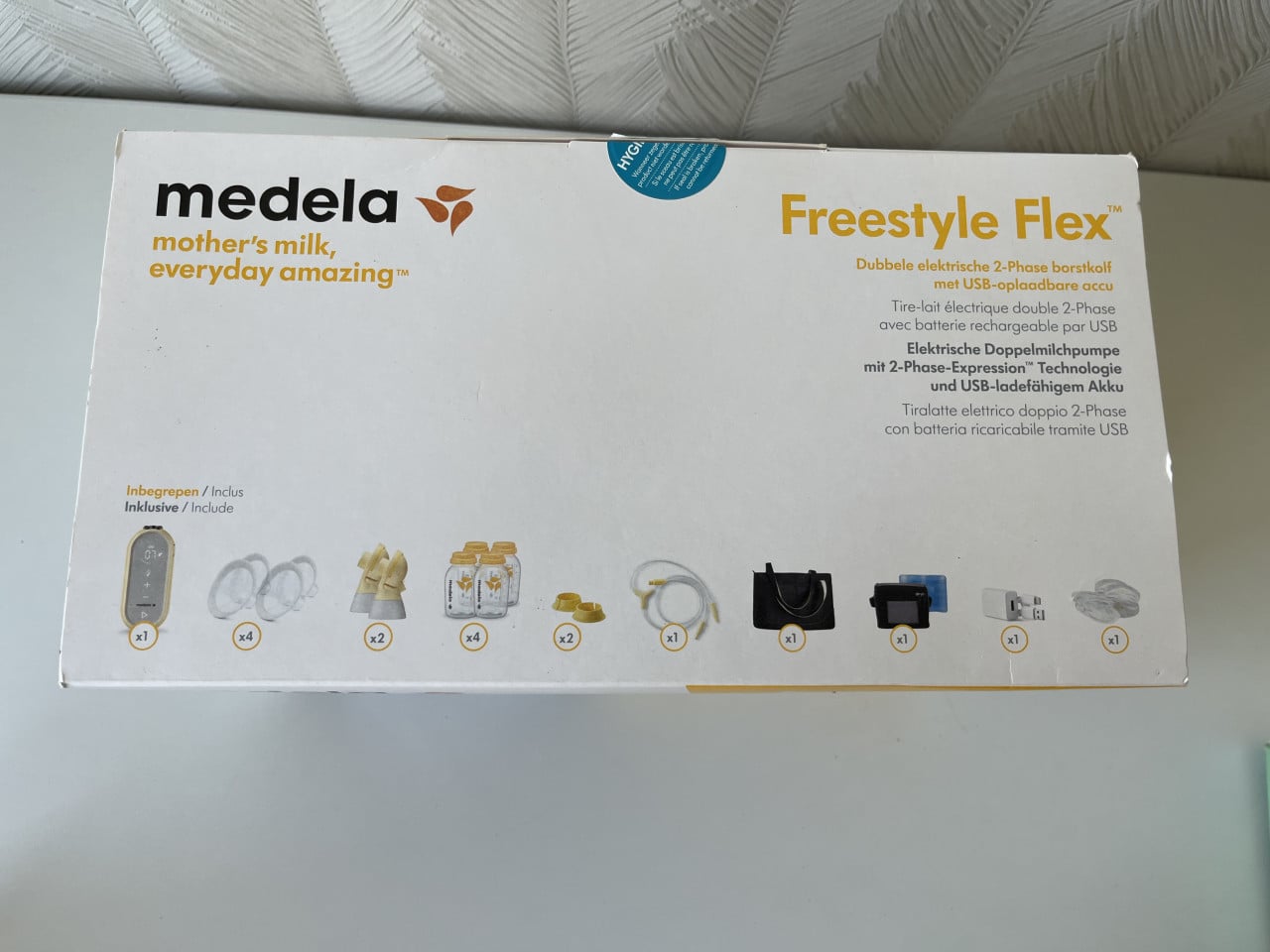Complete Medela Handsfree Borstkolf Set Freestyle Flex