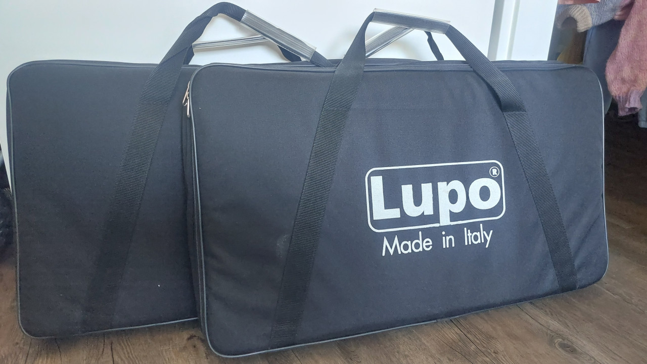 2x Lupo Quadrilight 2000 Filmlampen