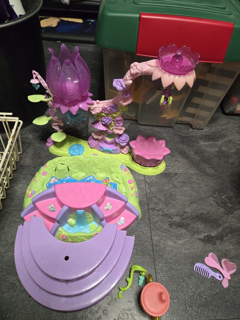 Hele grote verzameling My little pony, incl. 19 pony's en veel assecoires.