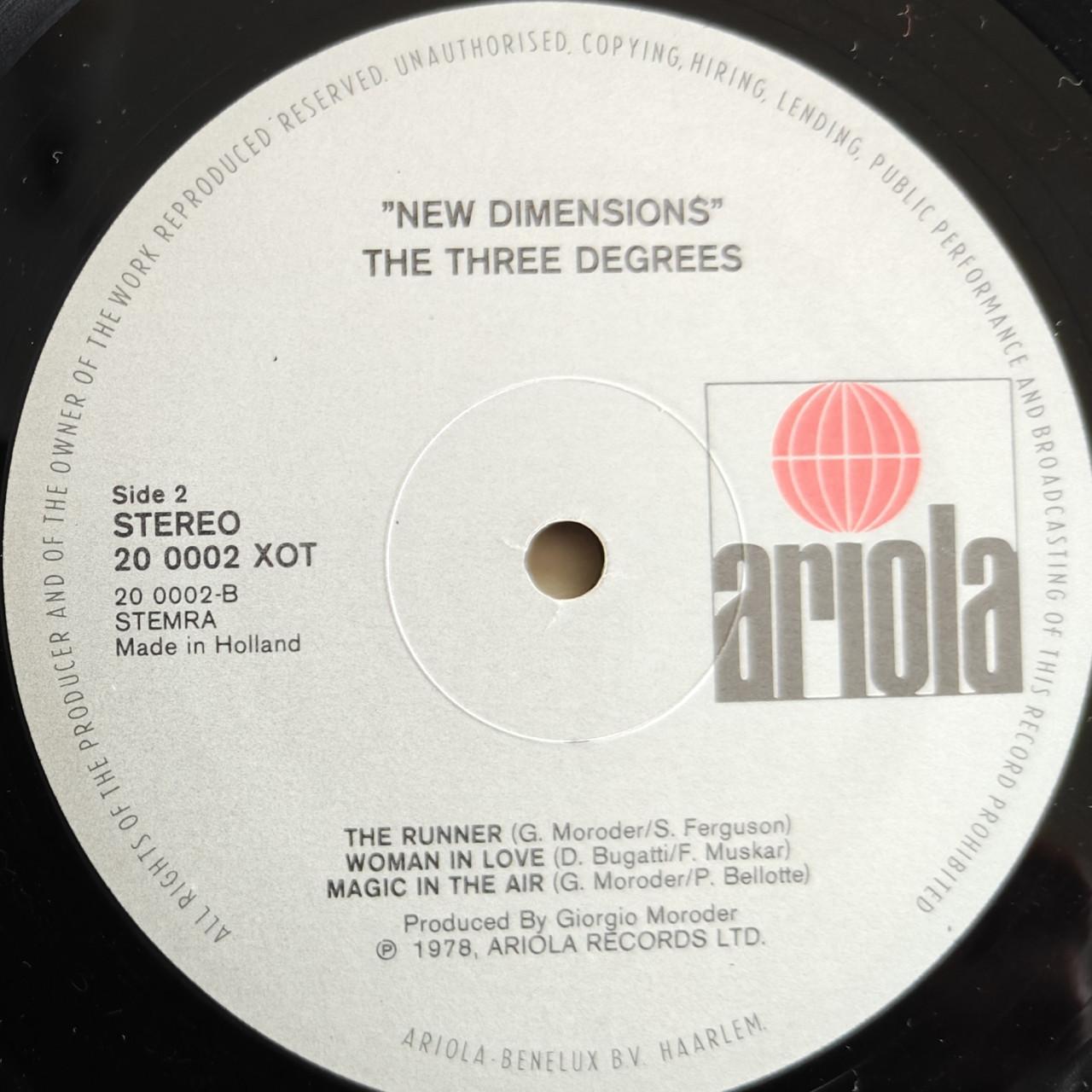Te Koop LP The Three Degrees – New Dimensions