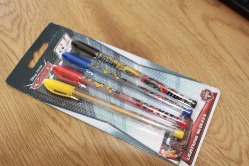 4 Starwars gel stiften + 5 gewone gel stiften