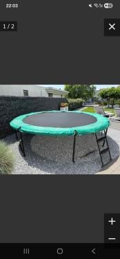 Trampoline 366cm - gratis