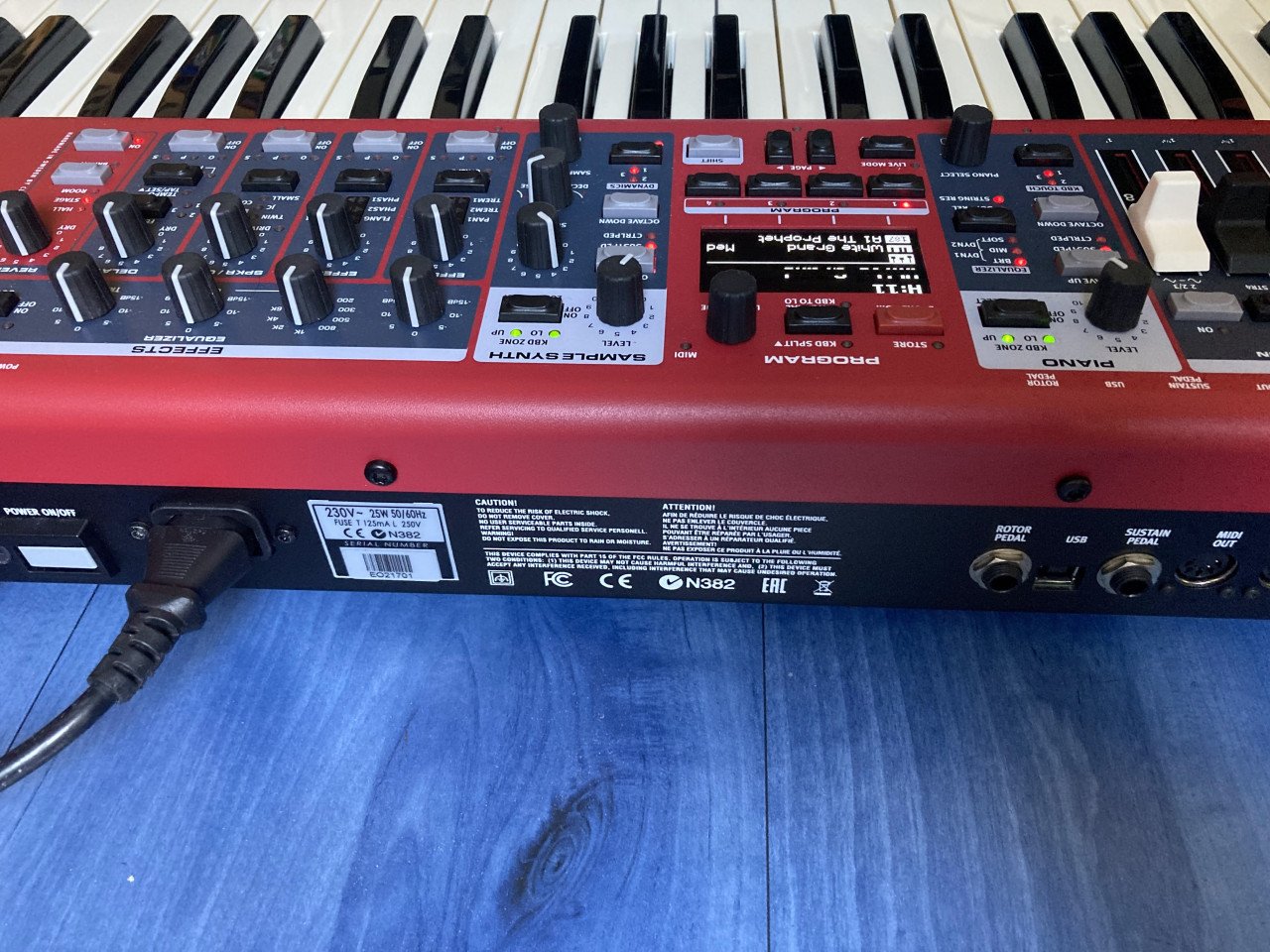 Nord Electro 6D 61 keys, werkelijk als nieuw