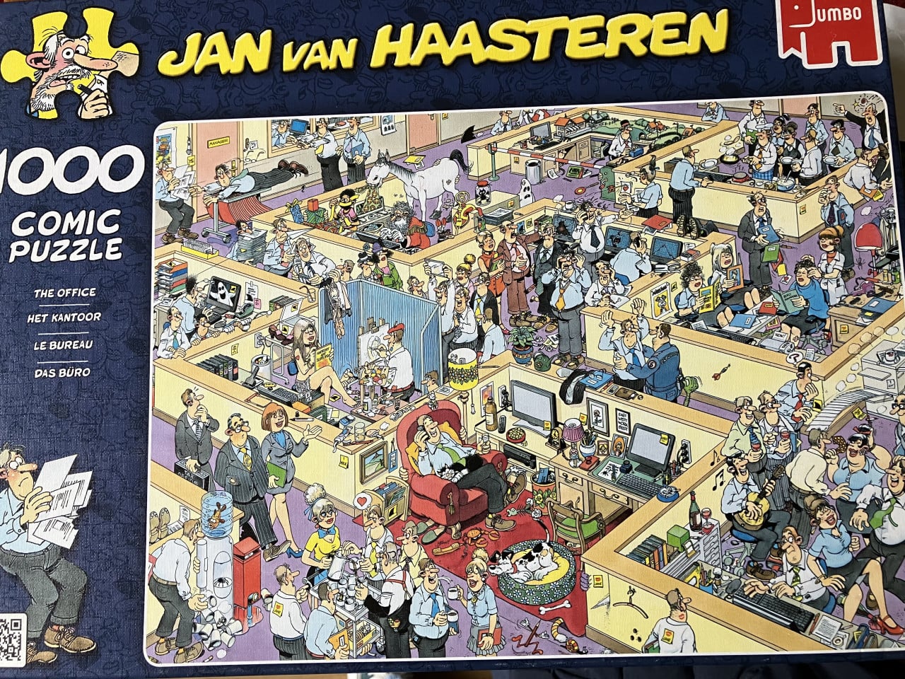 Jan van Haasteren het kantoor