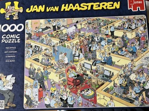Jan van Haasteren het kantoor