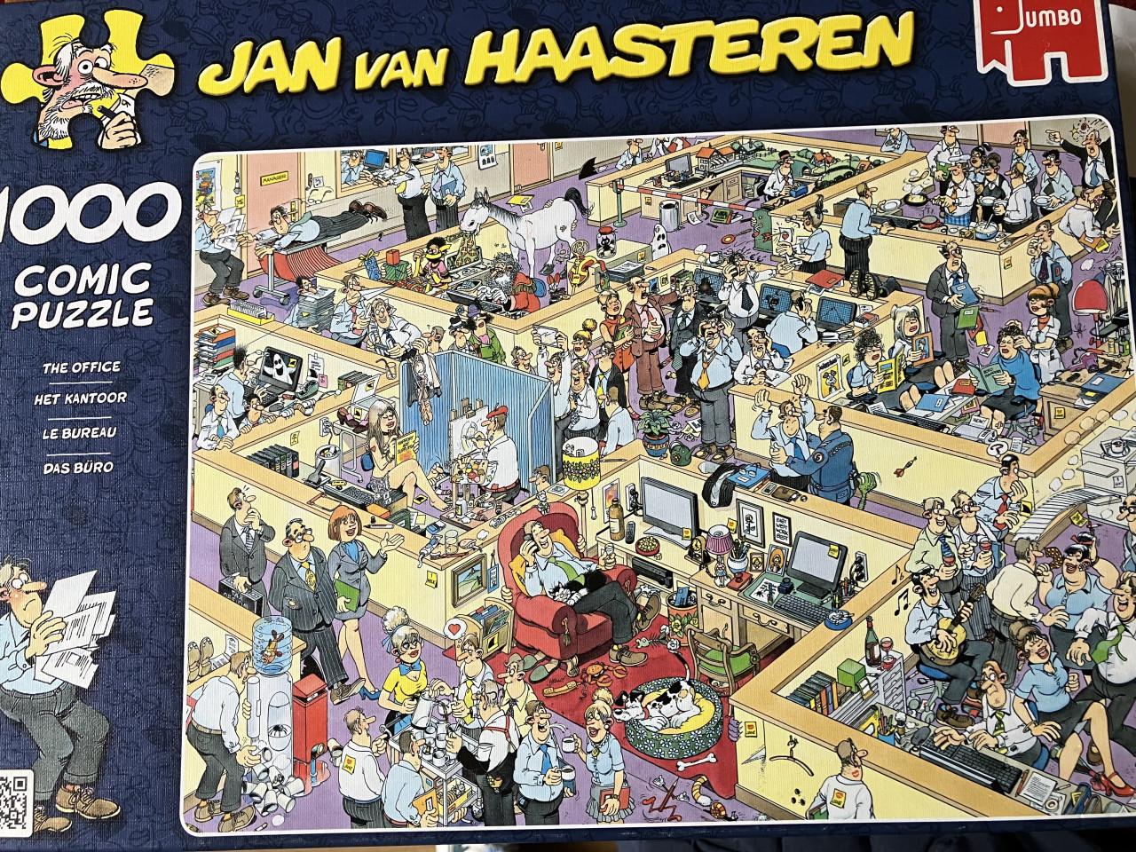 Jan van Haasteren het kantoor