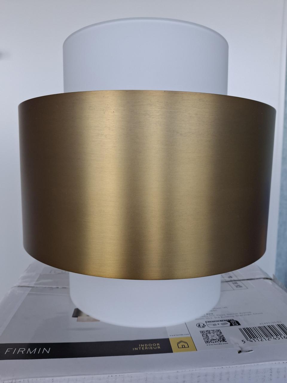 Hanglamp Lucinde Firmin glas/messing