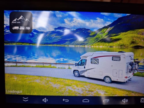 9 inch navigatie voor auto, camper en vrachtwagen