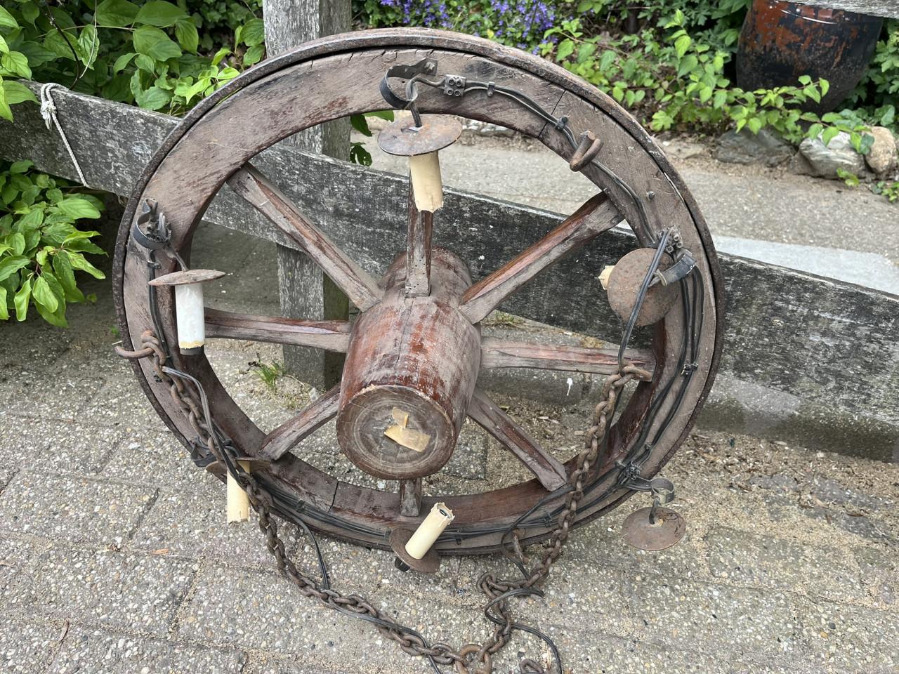 Karrenwiel antiek