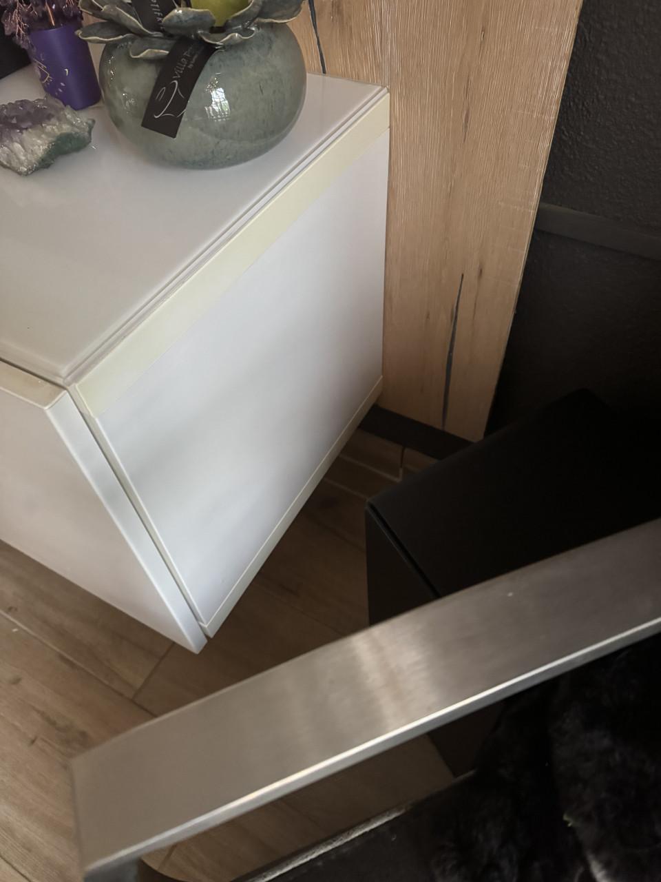 Wit Hangend wandmeubel