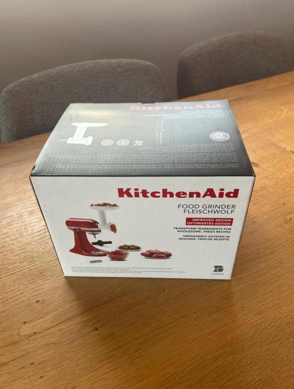 Kitchenaid accessoire vleesmolen nieuw in doos