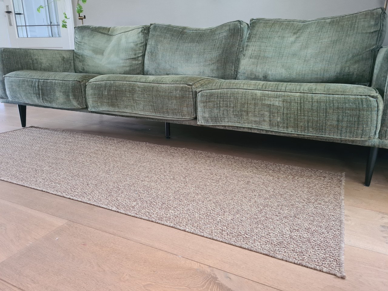 Nette bank, incl hocker
