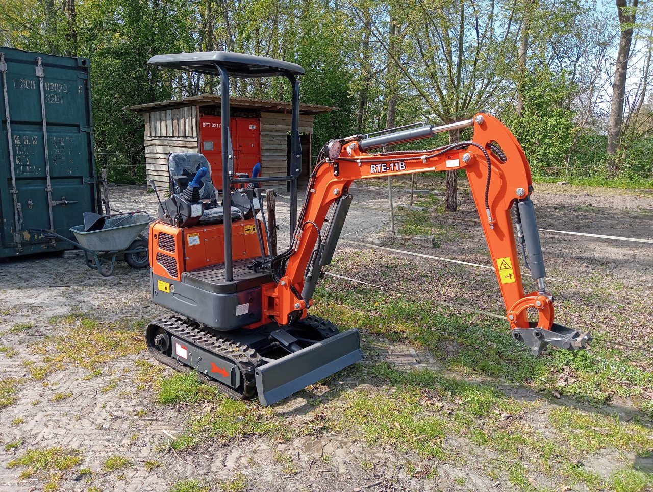 Mini kraan met CW00