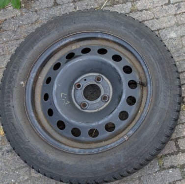 Gratis: velgen en winterbanden (overtijd) Renault Clio 2011