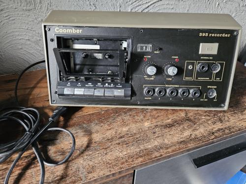 Coomber 393 Recorder - Vintage Cassettedeck