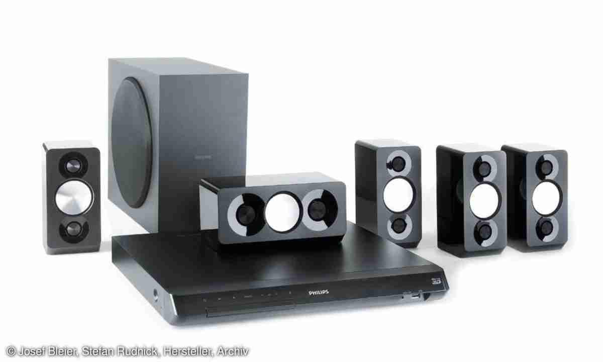 Philips 5.1 Home Cinema Set met Blue Ray