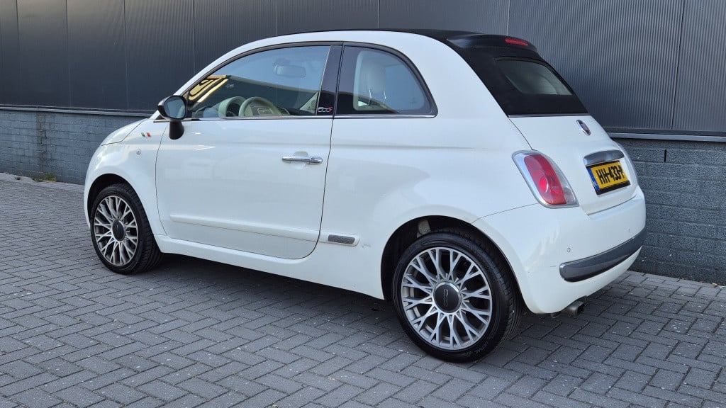 Fiat 500 C 1.2 lounge *cabrio*airco*parkeersensoren*lmv*ecc*