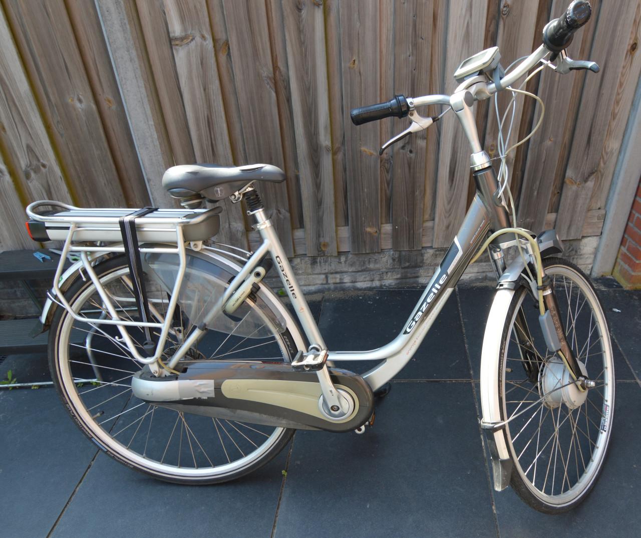 Elektrische Damesfiets 49cm Gazelle Orange Excellent Innergy