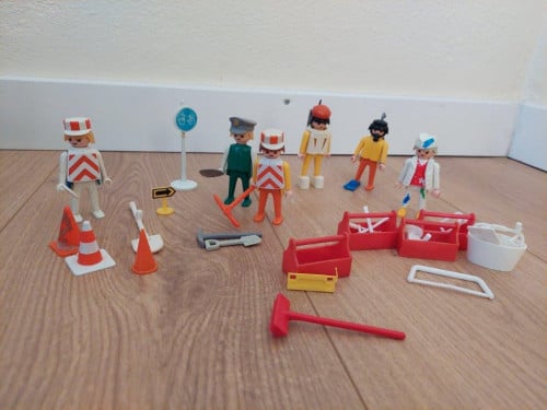 Playmobil werkers