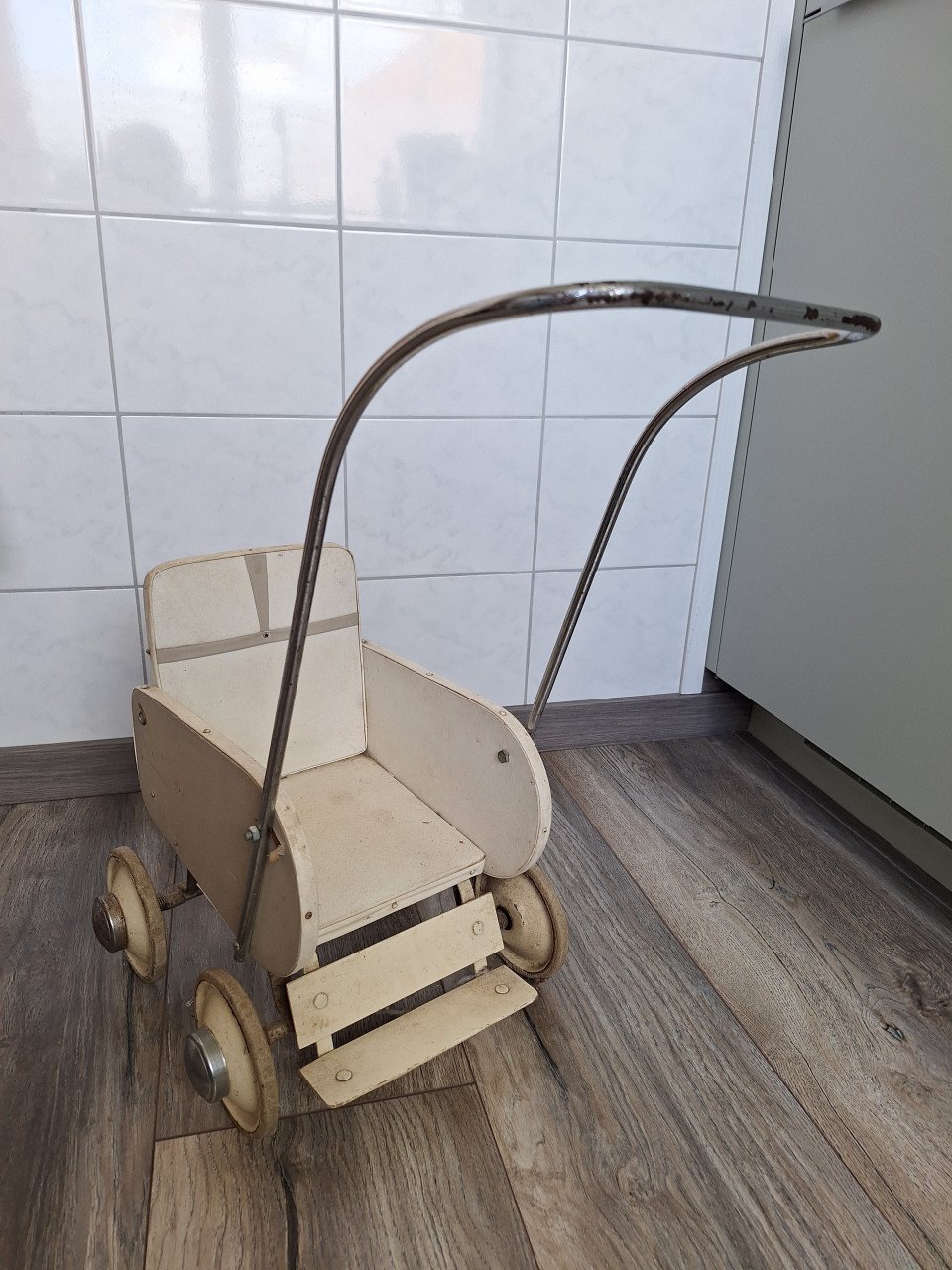 Poppen wagen retro jaren 70