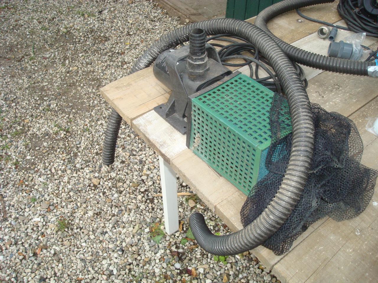 Vijverpomp, 2x fontein, 2x UV, groot filter kompleet