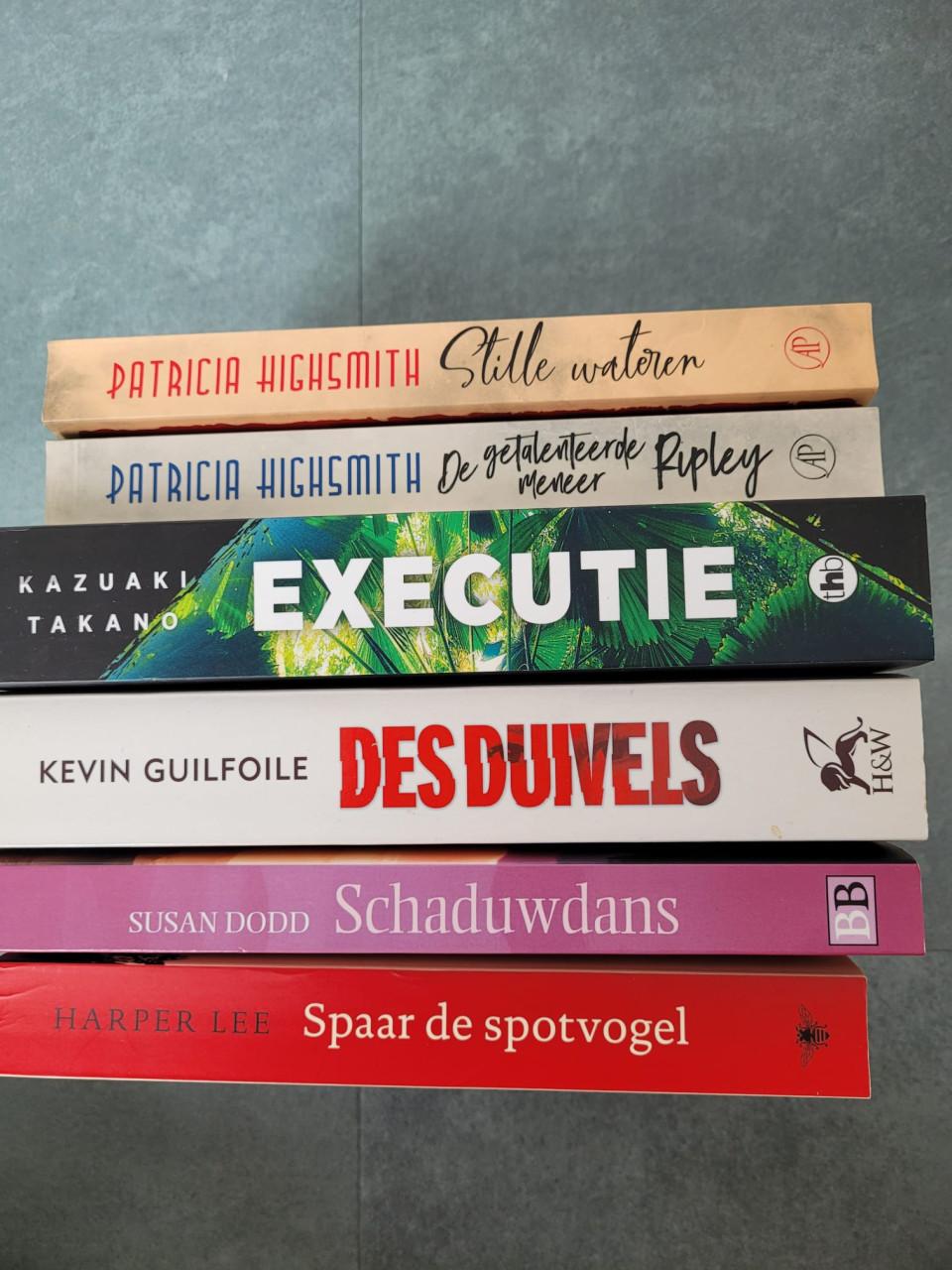 Pakket boeken - Patricia Highsmith e.a.