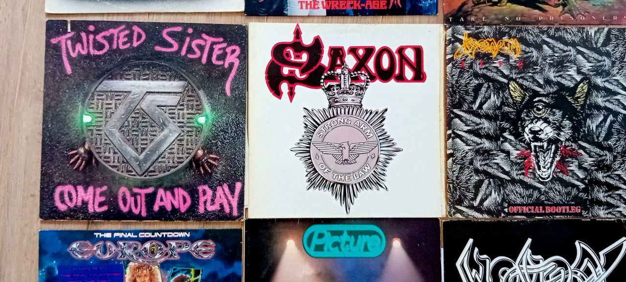 Hard rock, Heavy metal, rock enz Lp's