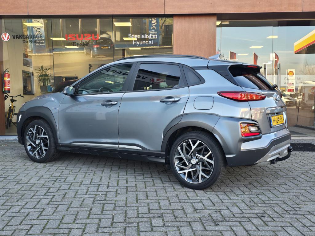 Hyundai Kona 1.6 gdi hev premium | lederen bekleding | stoel/stuur verwarmi