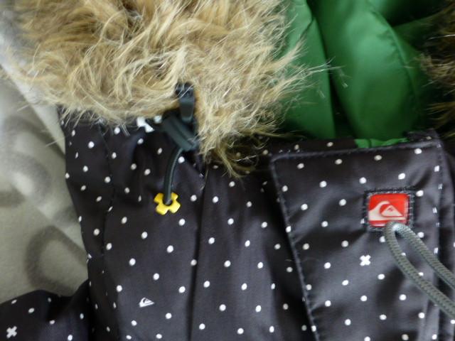 Zoals nieuw - Bieden vanaf €20 ! Ski-jas Quiksilver, 80% dons 20% veren