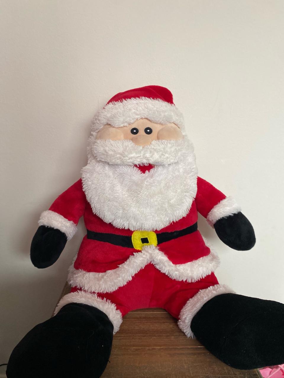 Kerstman knuffel (groot)