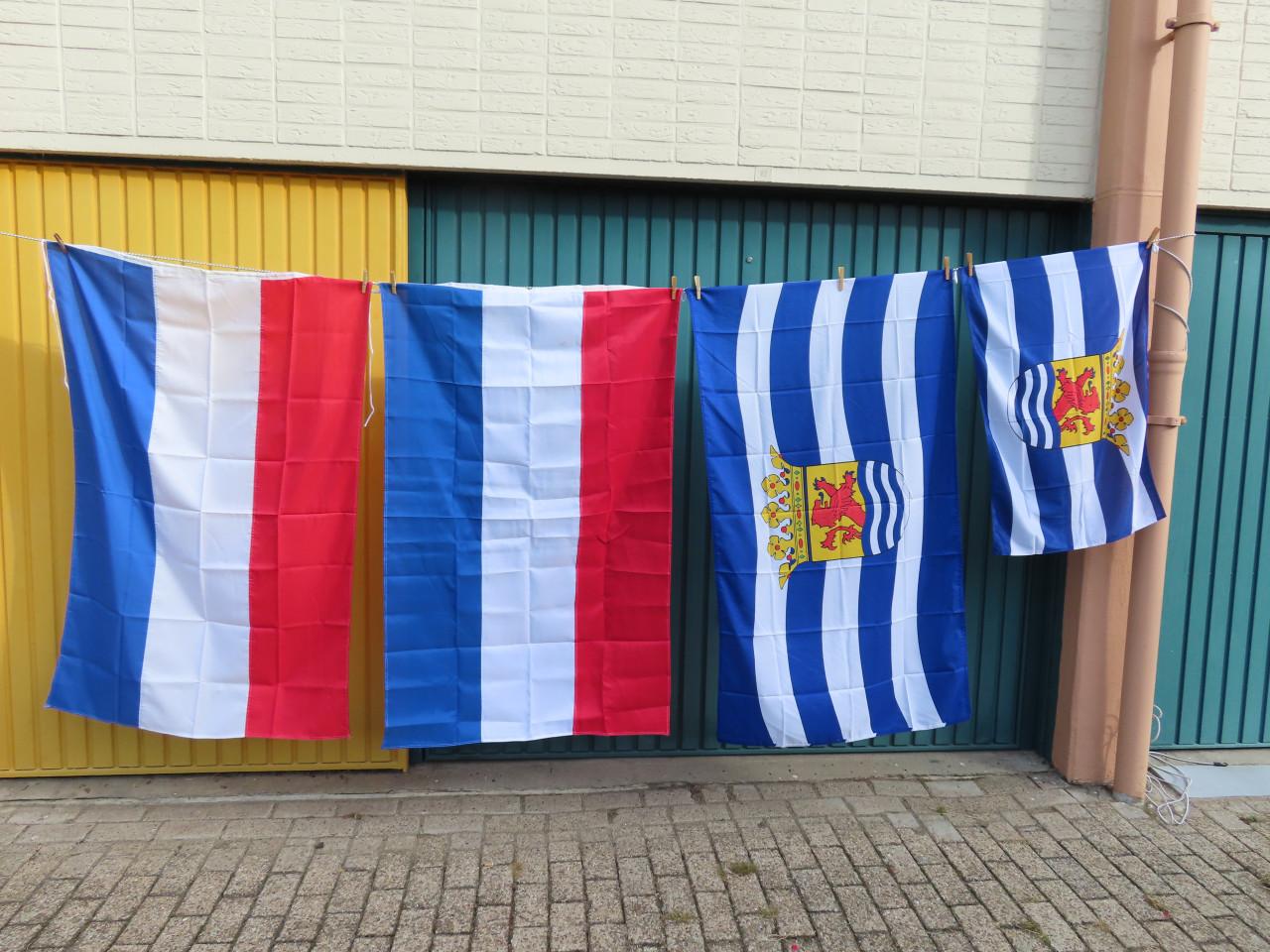 Vlaggen: Nederland en Zeeland vanaf €.7,50