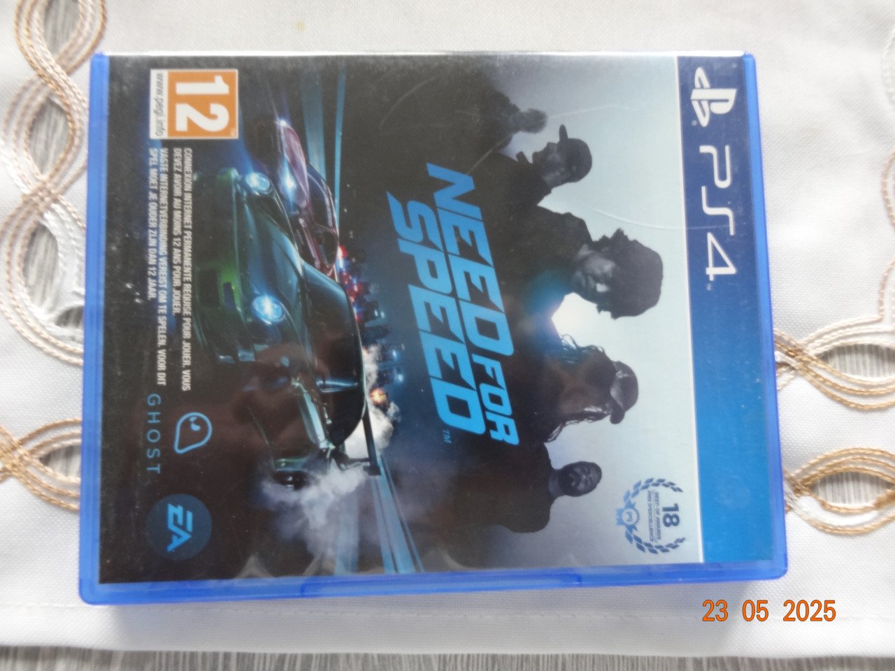 Goed werkend PS4 game Need for speed , geen kras