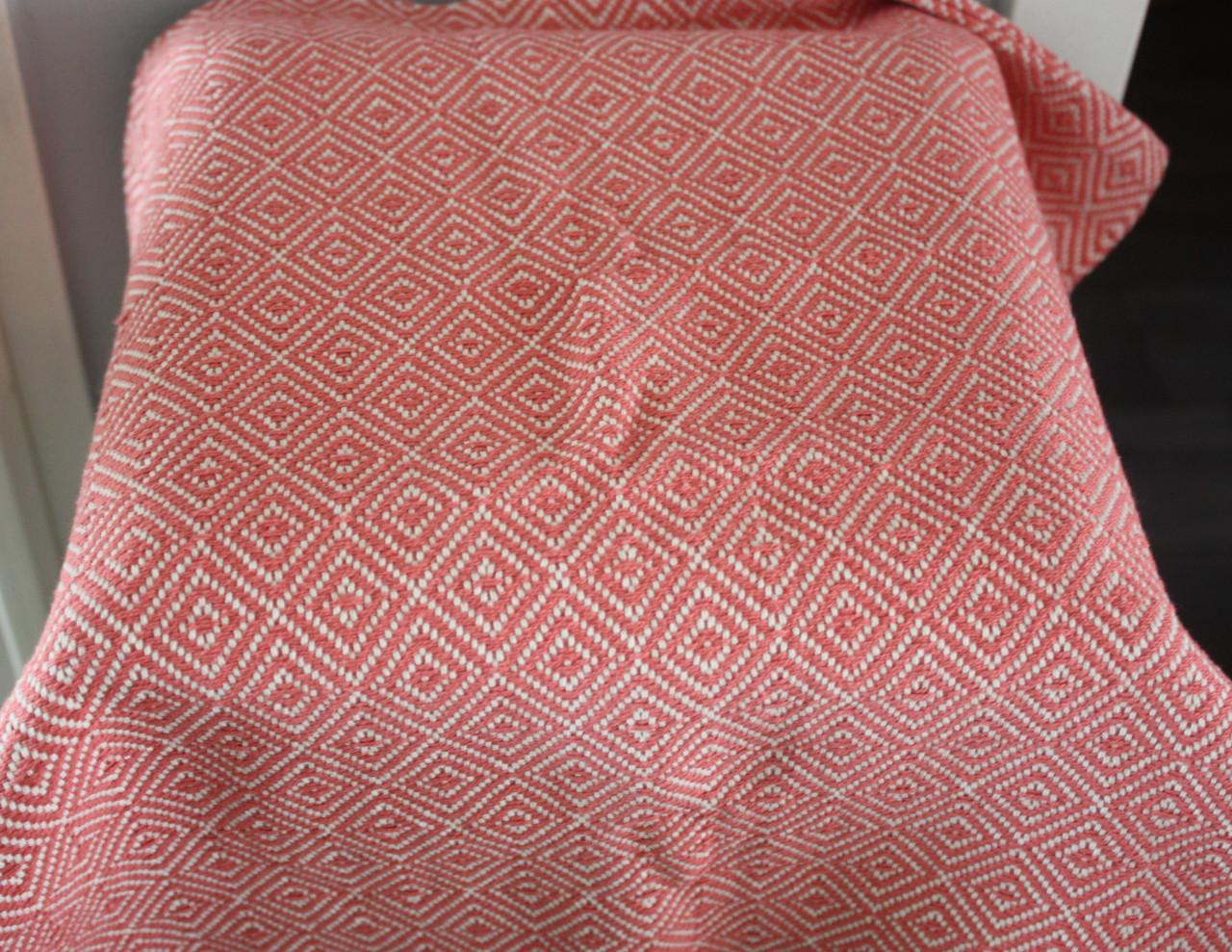 Set van 2 oranje roze kussen sloopjes