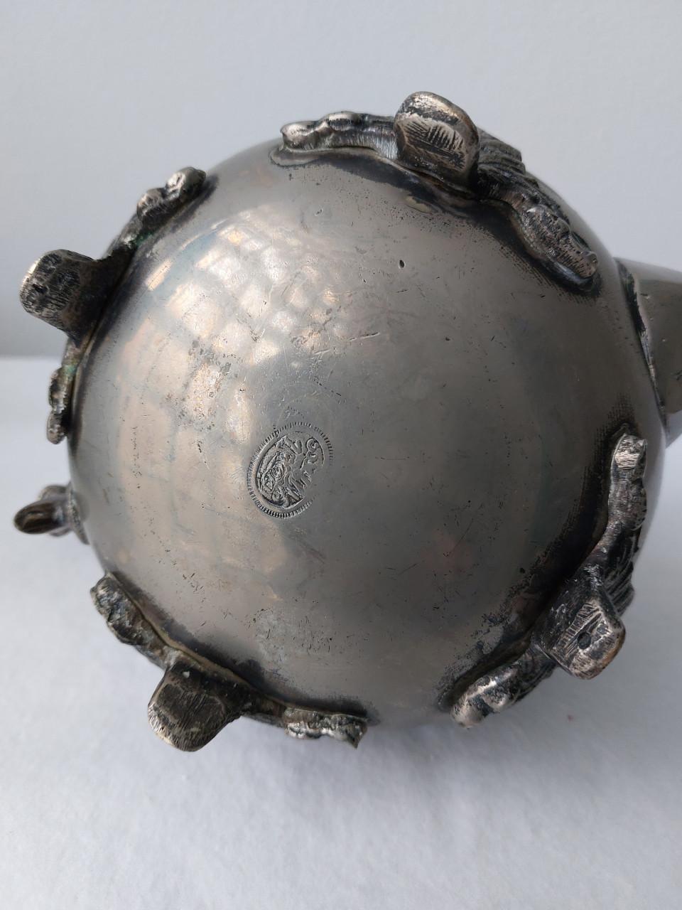 Marokkaanse Verzilverde theepotten.