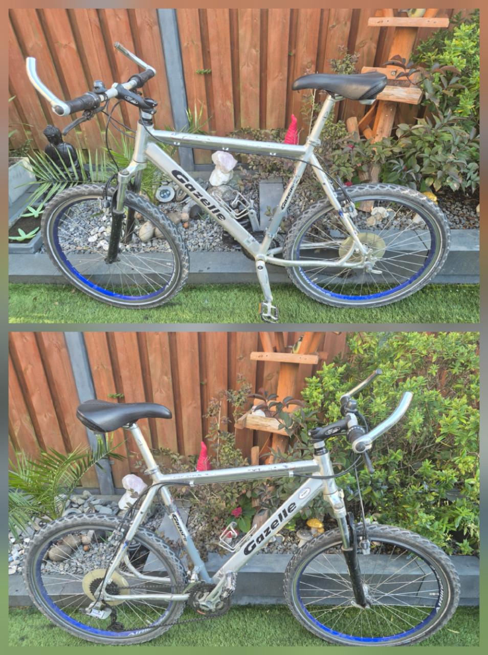 Te koop vouwfiets.