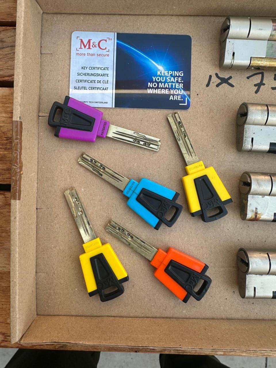 Cilindersloten gelijksluitend