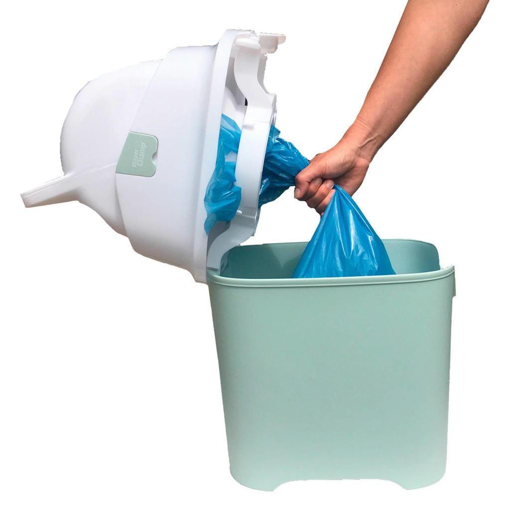 Diaperchamp mint groen + Eco zakken