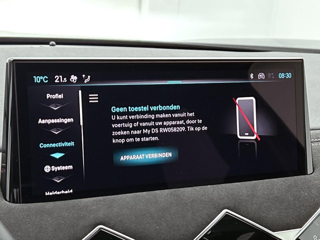 Ds Ds 3 e-tense performance line 54 kwh | camera | head-up display | stoelv