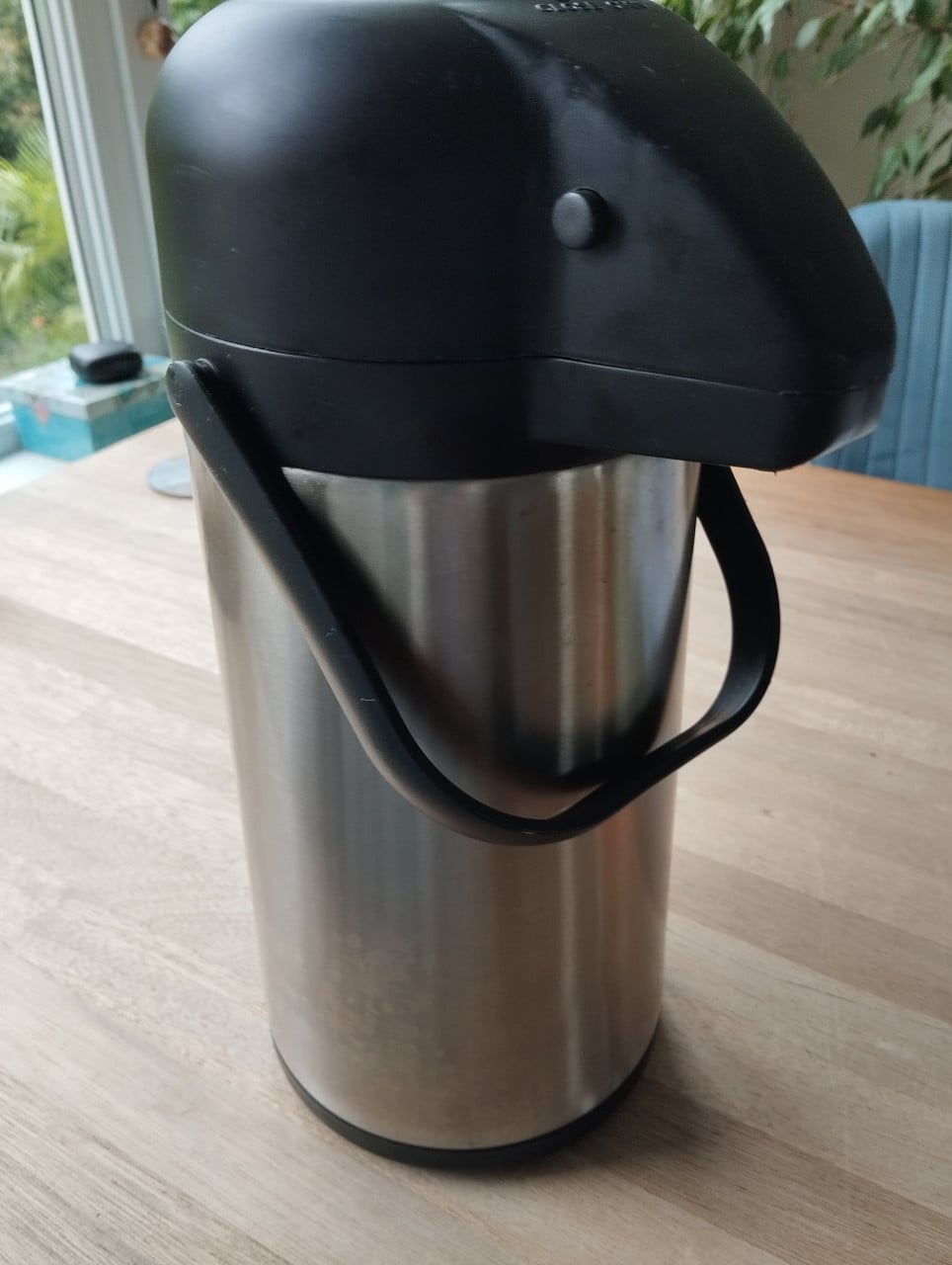 RVS grote thermos kan
