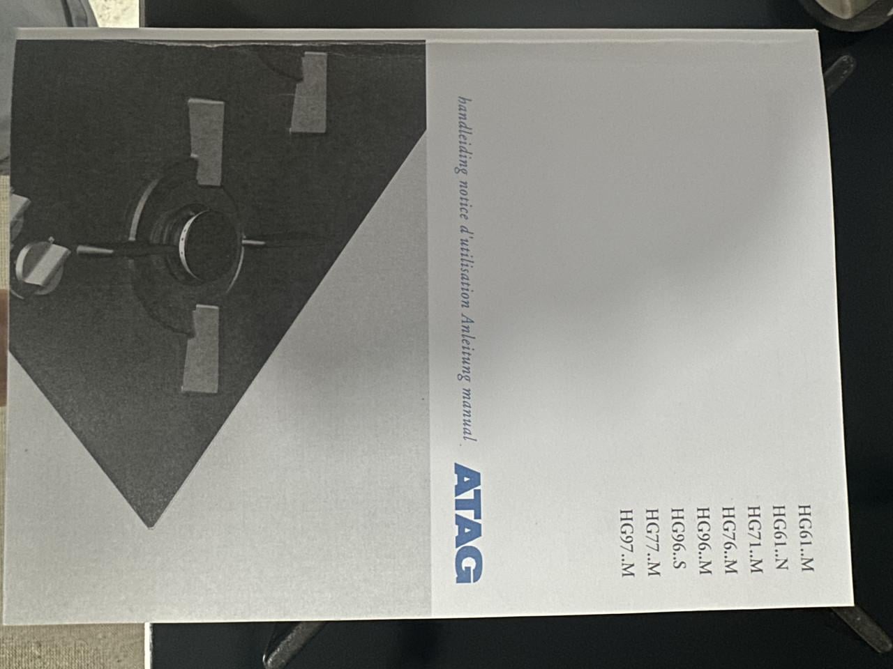 AEG inbouw gas kookplaats