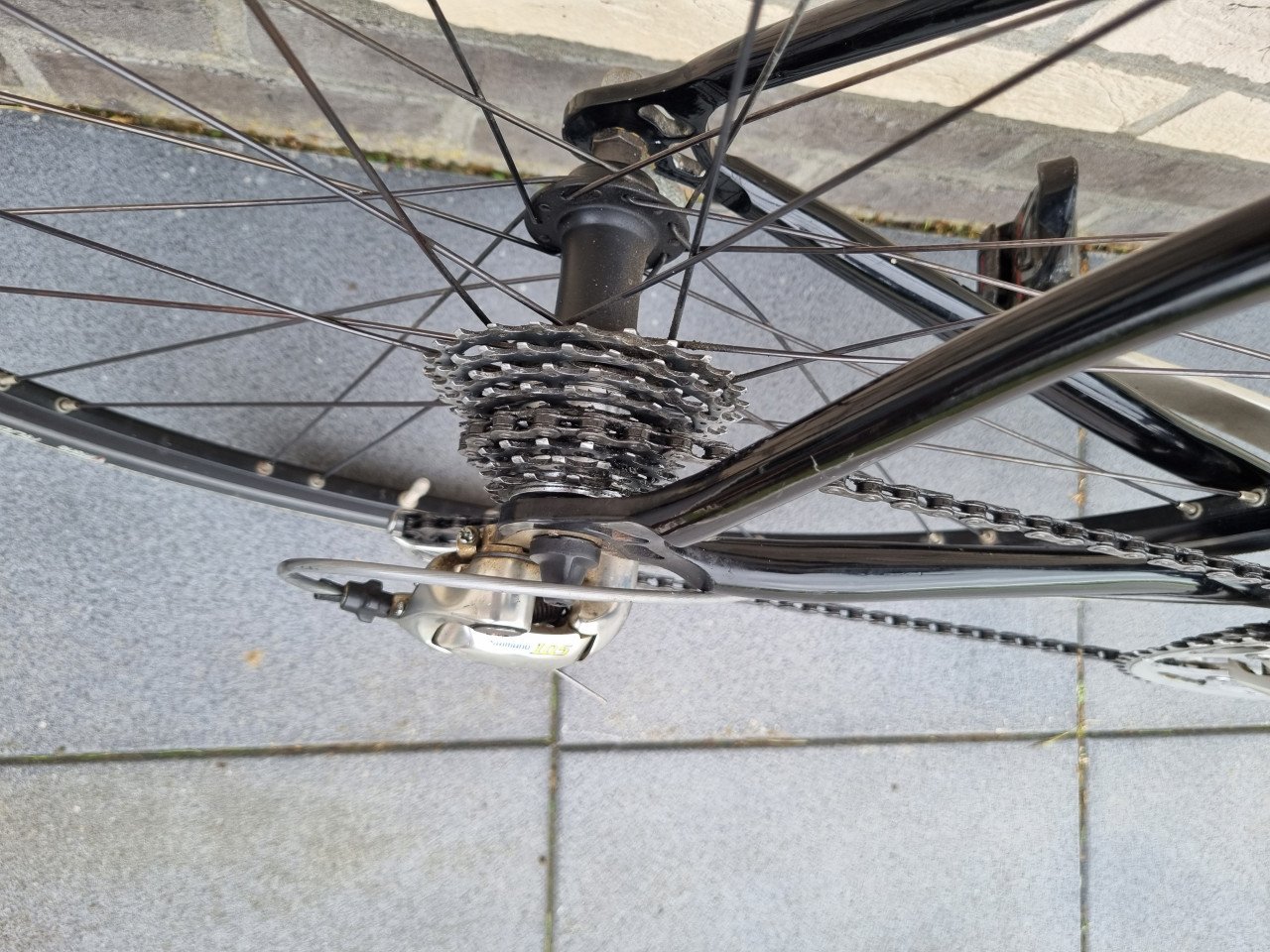 Azzuri racefiets, in zeer goede staat, maat XXL