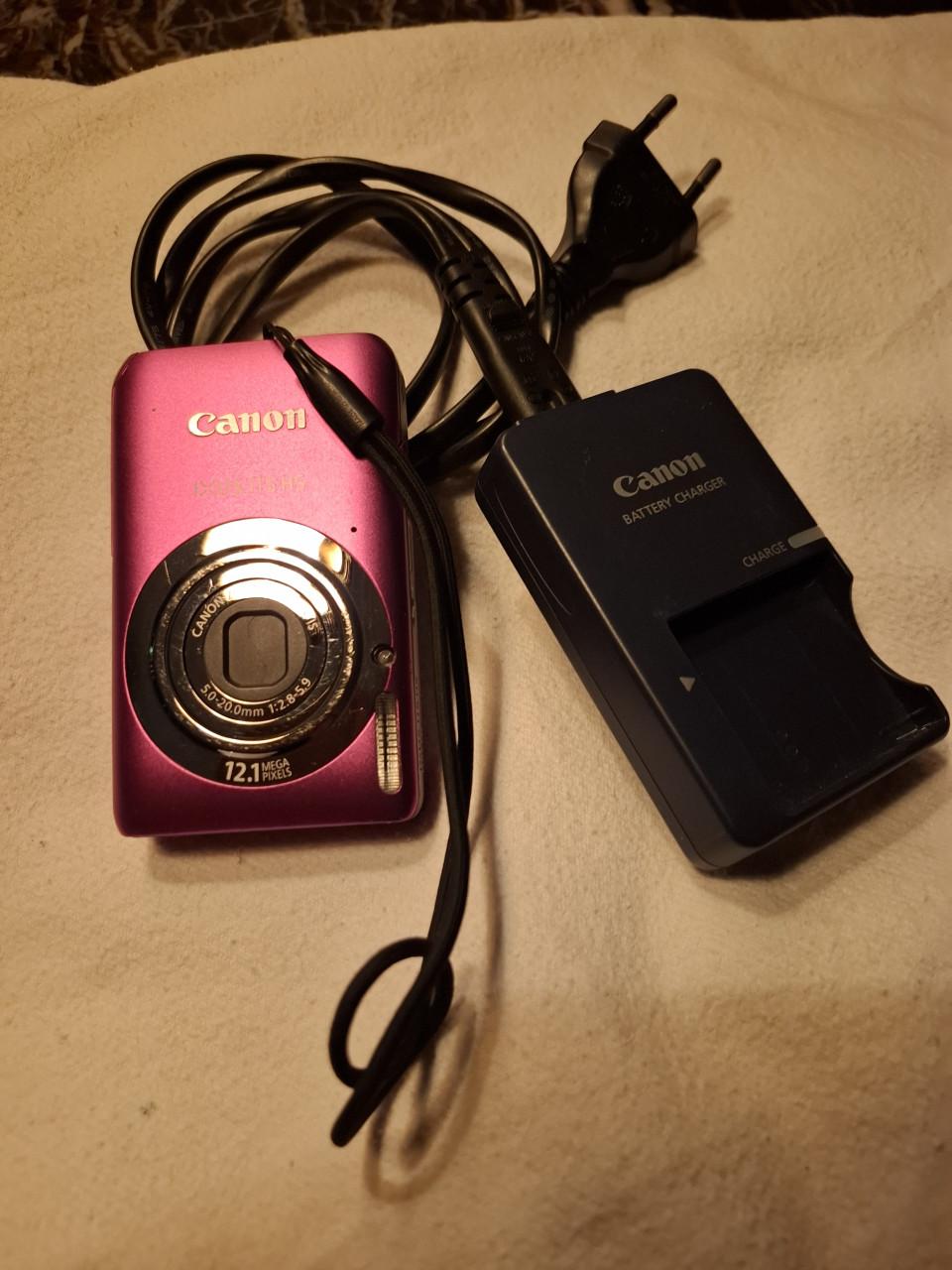 Canon Digitale camera IXUS met SD kaart 32 GB