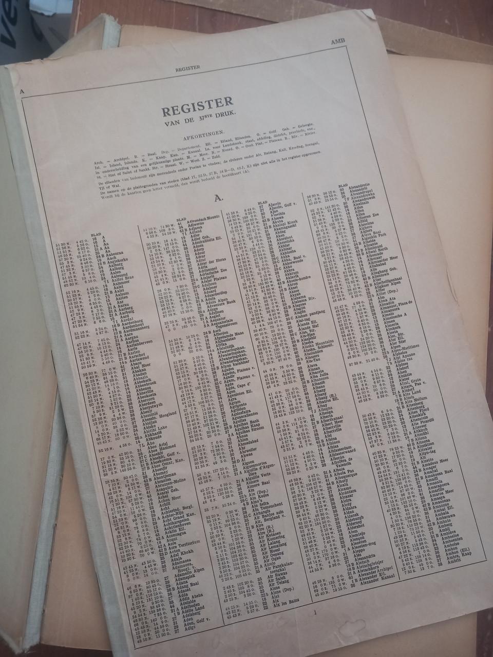 Atlas der gehele aarde