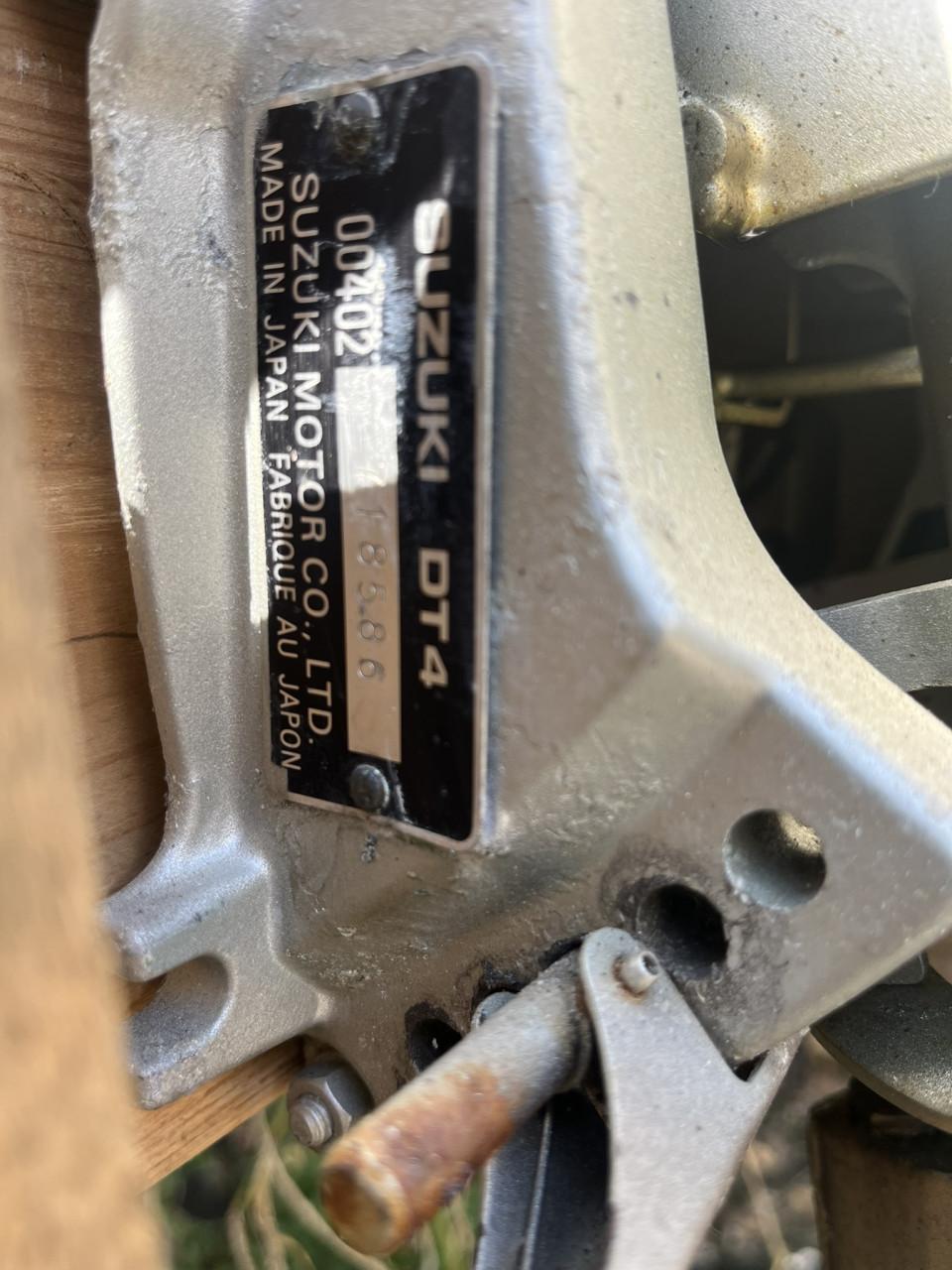 Suzuki DT4 buitenboordmotor